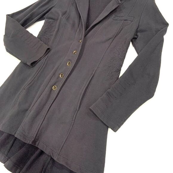 SOFT SURROUNDINGS French Terry Victorian Jacket - Picture 3 of 8